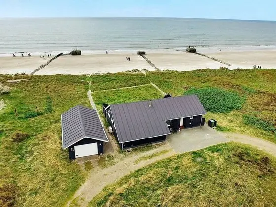 Modern Holiday Home in Blavand on Beach