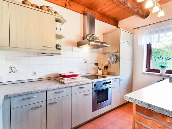 Modern Holiday Home in Thorstorf With Sauna - Mutfak
