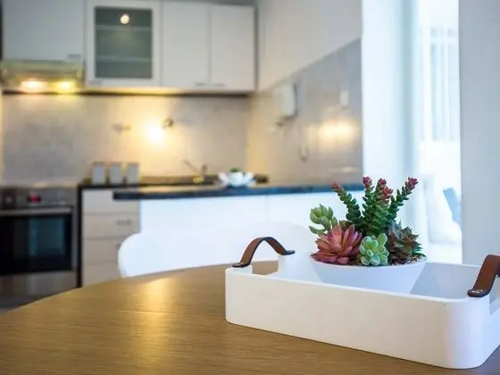 Modern Holiday Home in Zadar With Terrace - Mutfak