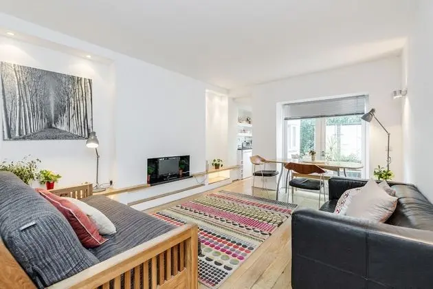 Modern Holland Park apartment - Öne Çıkan Resim