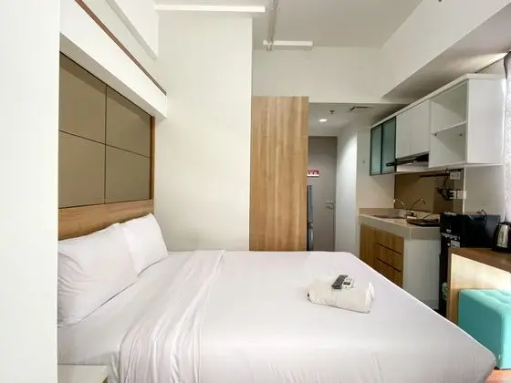 Modern Look And Warm Studio At Vasanta Innopark Apartment