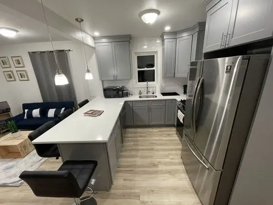 Modern Luxury Apartment near NYC - Mutfak