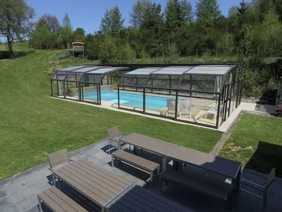 Modern Mansion in Vielsalm With Sauna and Private Pool - Havuz
