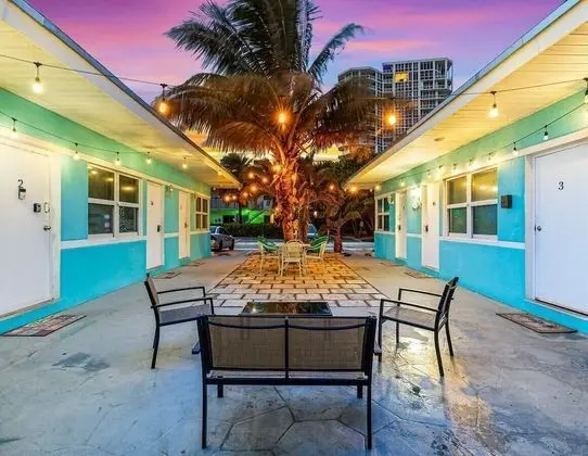 Modern Ocean-side Studio, 1br/1bath, Hollywood, Free Parking + Bbq! - Dış Mekan