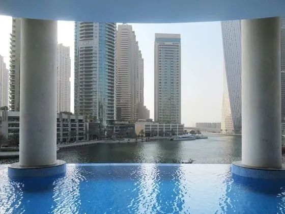 Modern + Premium 2BR With Full Dubai Marina Views! - İç Mekan