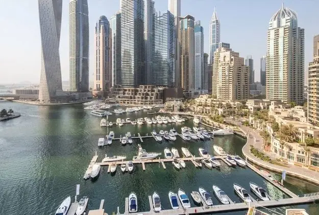 Modern + Premium 2BR With Full Dubai Marina Views! - İç Mekan
