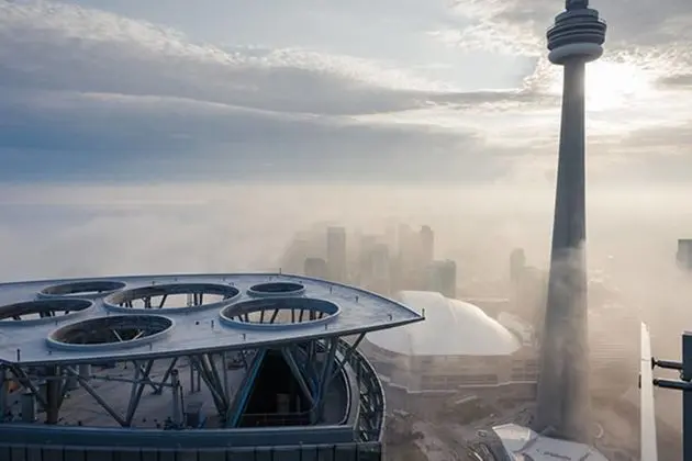 Modern Skyscraper Studio by CN Tower