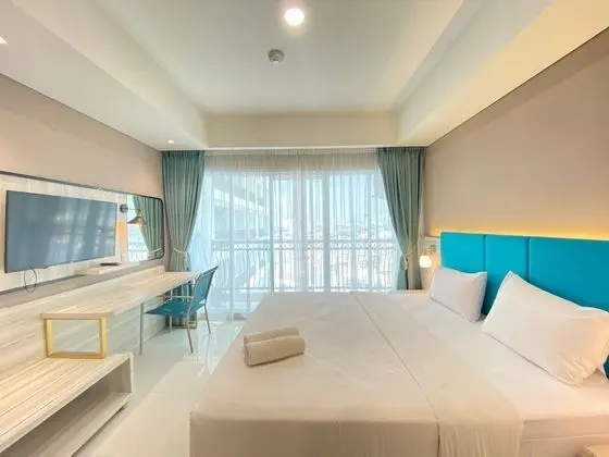 Modern and Spacious Studio Room at Green Kosambi Apartment - Öne Çıkan Resim