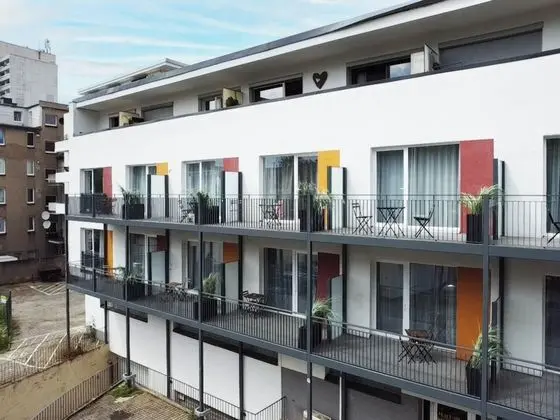 Moderne Apartments zentral in Dortmund - Dış Mekan