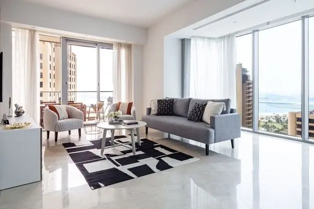 Modish & Vibrant 3BR Apartment in Marina - Öne Çıkan Resim