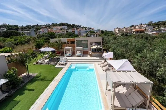 Modular Bungalows With Heated Pool Artemis Greece - Öne Çıkan Resim