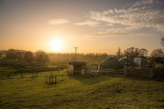Mongolian Yurts Fordhall Organic Farm