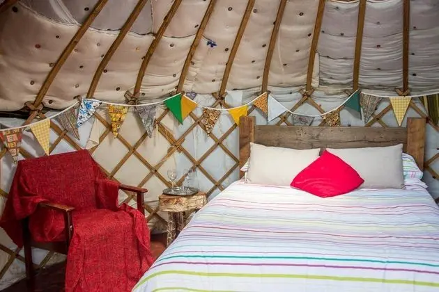 Mongolian Yurts Fordhall Organic Farm - Oda