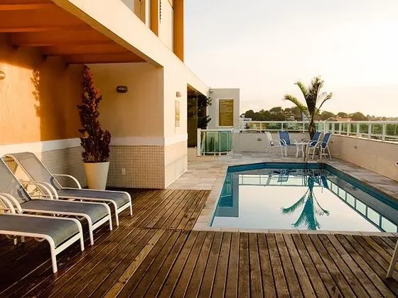 Mont Blanc Apart Hotel Duque de Caxias - Havuz