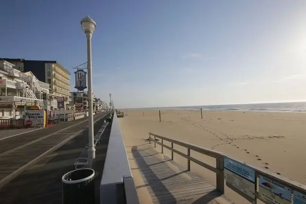 Monte Carlo Boardwalk Oceanfront Ocean City - Plaj