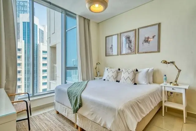 Monty - Cozy Penthouse With Burj Khalifa and Fountain View