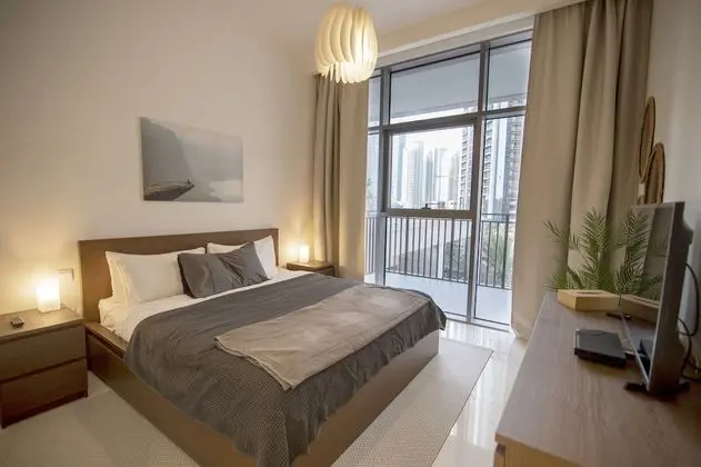 Monty - Elegant Apt With Balcony Minutes from Burj Khalifa - Oda