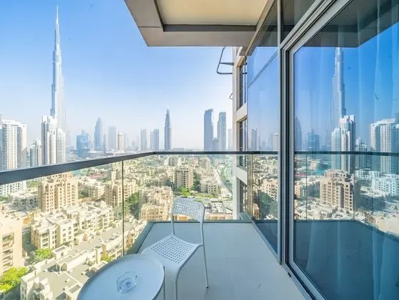 Monty - Glamorous Apt With Balcony Facing Burj Khalifa