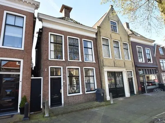 Monument Building in Center of Harlingen near Ferry to Islands