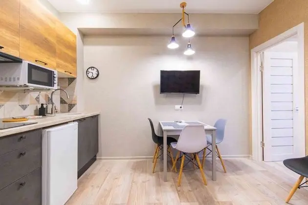 More Apartments na Estonskoy 37 k4 - Mutfak