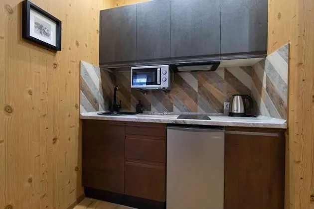 More Apartments na Estonskoy 37 k5 241 - Mutfak