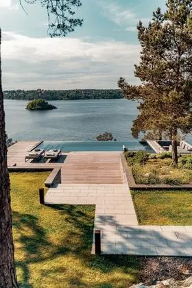 Most Luxurious 5-bed Villa in Boo Stockholm - Havuz