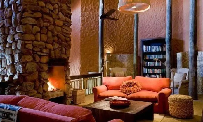 The Motse - Tswalu Kalahari Luxury Private Game Reserve - Lobi