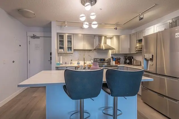 Mountain View 1 BR - Full Kitchen-BBQ-AC - Mutfak