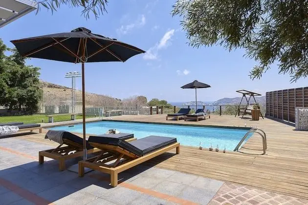 Mountainside Villa w Pool Breathtaking sea View - Oda