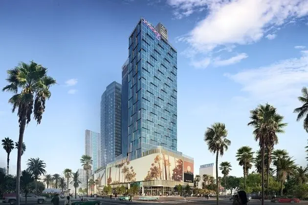 Moxy Downtown Los Angeles, a Marriott Hotel - Dış Mekan