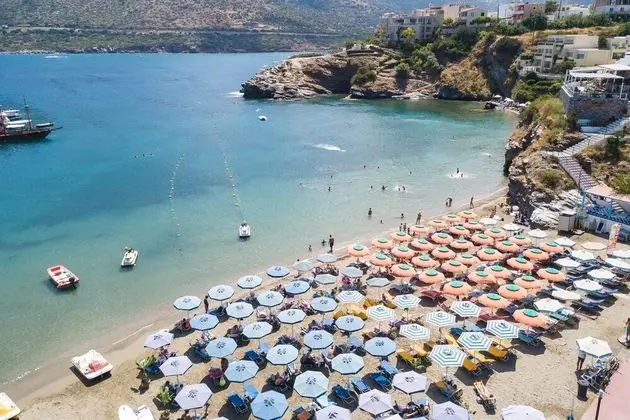 Mpali Bay View And Beach Front Apt Crete - Plaj