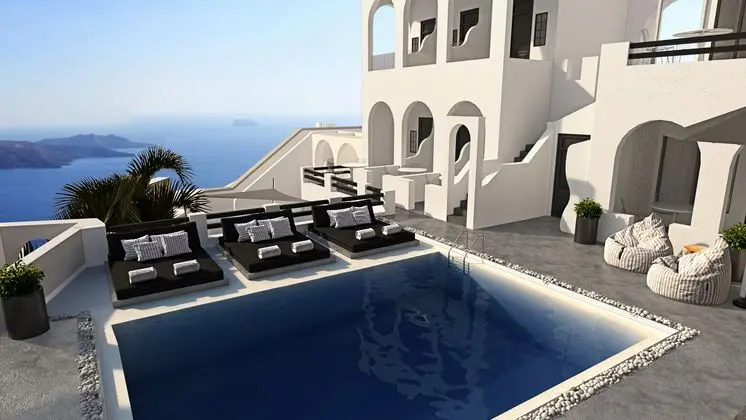 Mr & Mrs White Santorini
