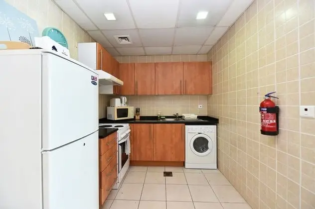 Mrnv - Furnished 1BR in Dubai Marina - Mutfak