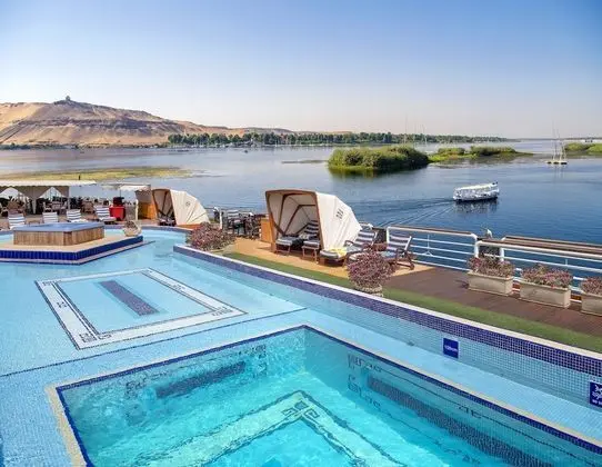 MS Sonesta St George Nile Cruise - Aswan Luxor 3 Nights Friday - Havuz