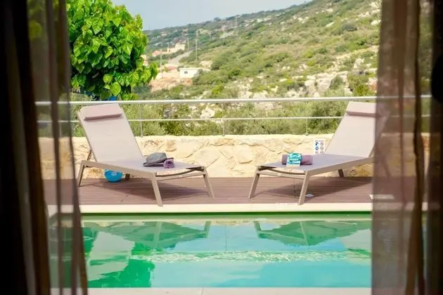 Villa Murtal Crete - Havuz