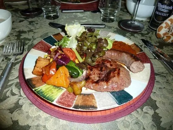 Muweti Bush Lodge - Yerinde Yemek