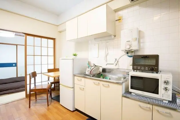 On My Way Kyoto GuestHouse - Hostel - Mutfak