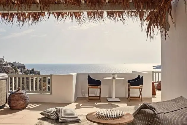 Myconian Villa Collection Elegant Suite With Outdoor Jacuzzi Sea View