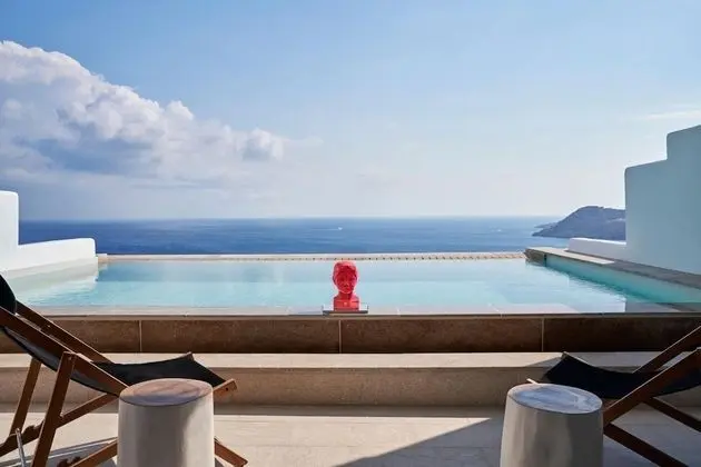 Myconian Villa Collection Lover S Suite Open Plan Private Pool