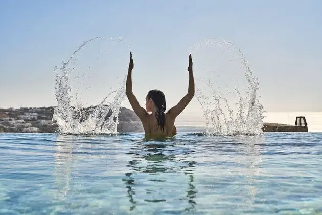 Mykonos Bliss - Cozy Suites, Adults Only Hotel - Havuz
