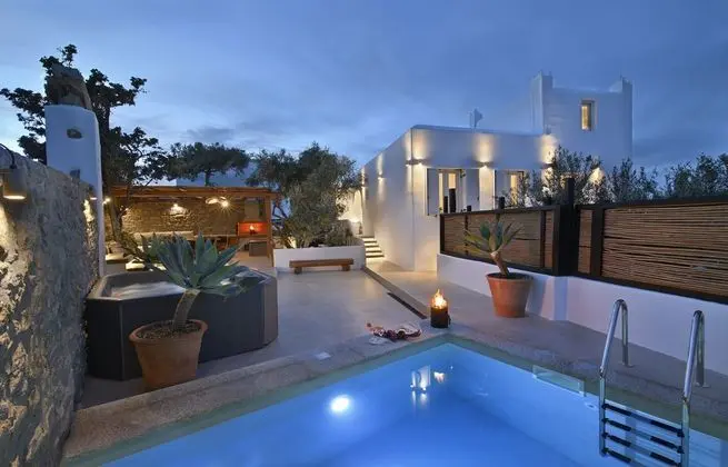 Villa Mykonos Heaven - Sea View & Outdoor Hot Tub - Öne Çıkan Resim