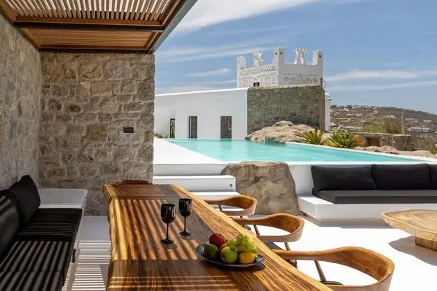 Mykonos Town Black - Cave Heated Pool - Yerinde Yemek