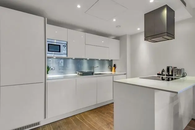 MySquare Apartments Shoredtich - Mutfak