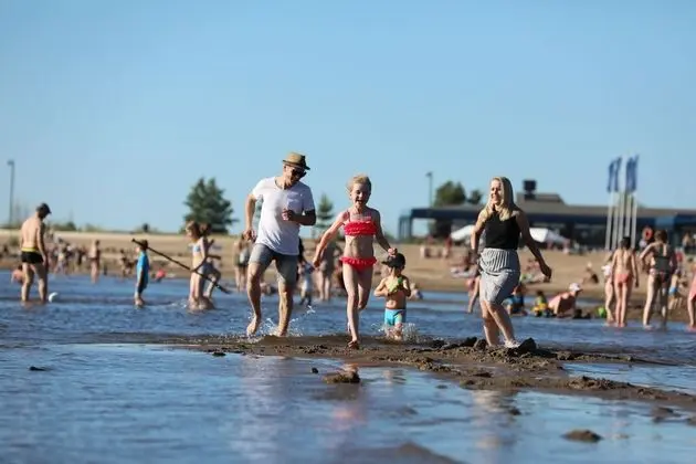Nallikari Holiday Village Cottages - Plaj