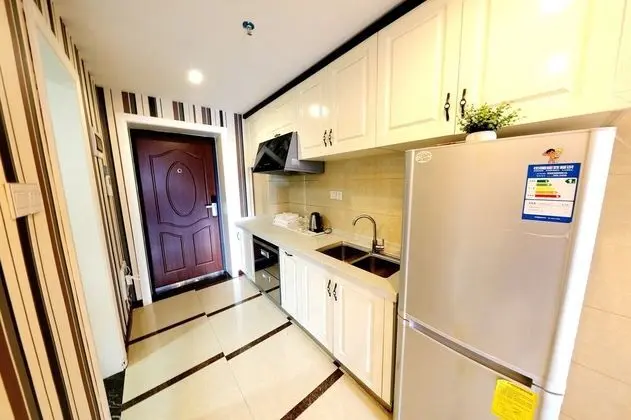 Nanchang Honggutan Baroque Apartment - Mutfak