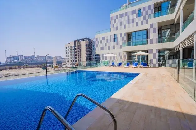 Nasma Luxury Stays - Al Raha Lofts 2 - Havuz
