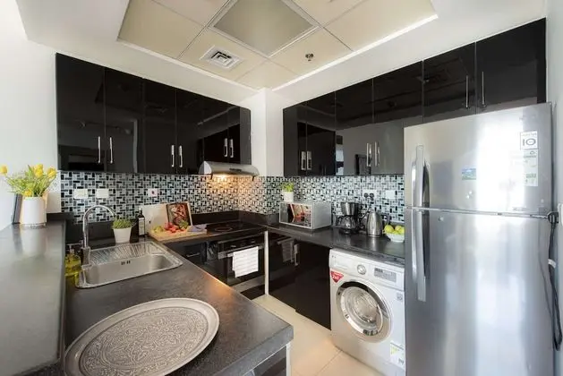 Nasma Luxury Stays - Botanica Tower - Mutfak