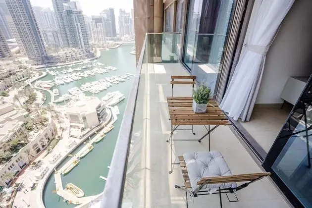 Nasma Luxury Stays- Marina Gate 1 - Oda Manzaraları