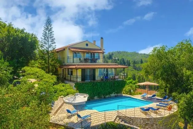 Villa Nefeli Large Private Pool Walk to Beach Sea Views A C Wifi Car Not Required - 2295 - Öne Çıkan Resim