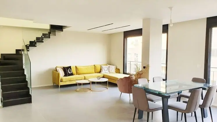 New 3 Bedroom Huge Roof Top 3 min Beach TL57 - Öne Çıkan Resim